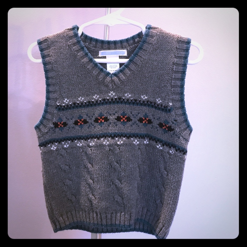 Janie and Jack boys vest