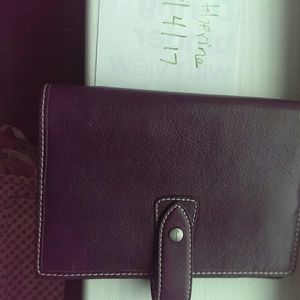 Purple Filofax Malden PERSONAL SIZE