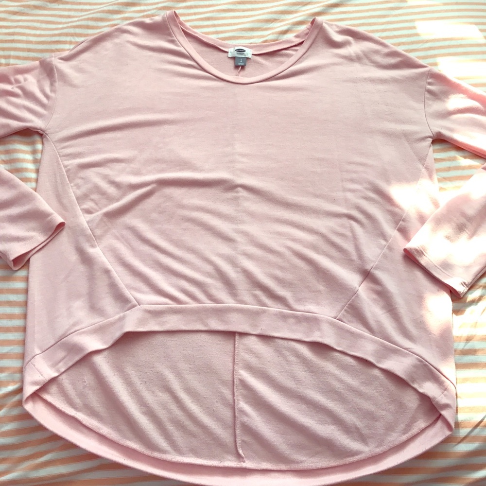 Pink and Grey Old Navy Shirt