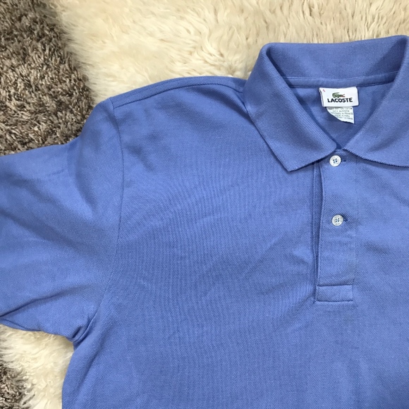 Lacoste Men's Blue Polo Short Sleeve Shirt - Picture 4 of 8