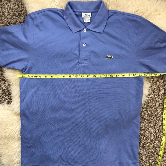 Lacoste Men's Blue Polo Short Sleeve Shirt - Picture 7 of 8