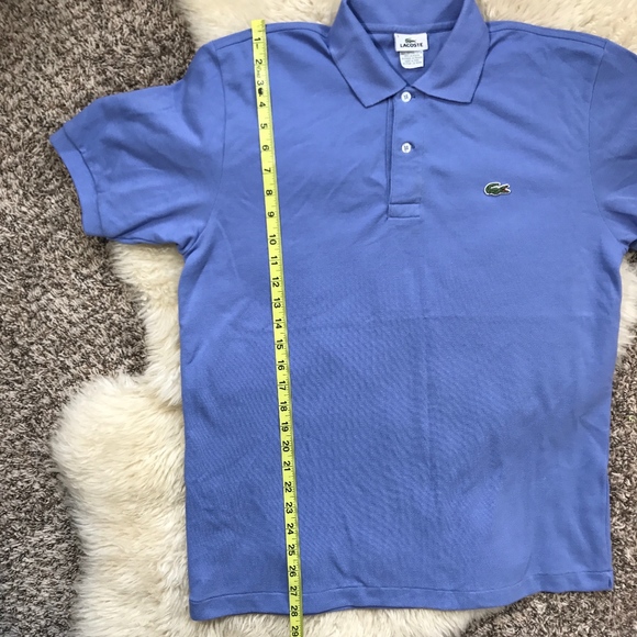 Lacoste Men's Blue Polo Short Sleeve Shirt - Picture 8 of 8