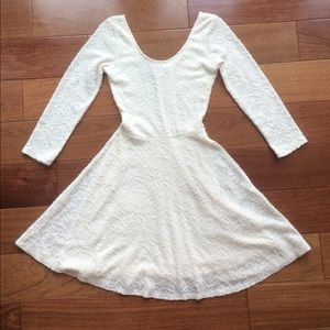 White Lace Abercrombie & Fitch Dress (XS)