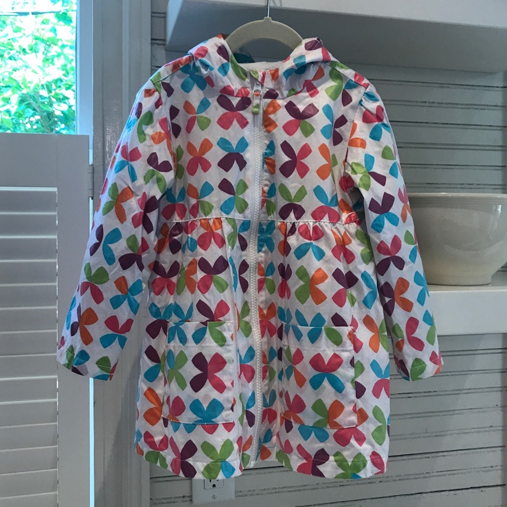 Hanna Andersson Girls Rain Jacket