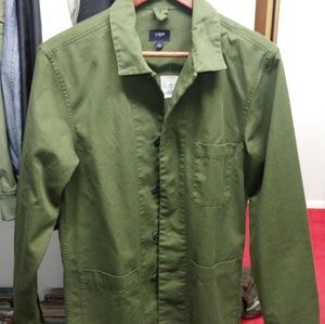 NEW J crew military shirt/light jacket S