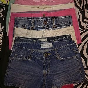 Bundle of shorts size zero