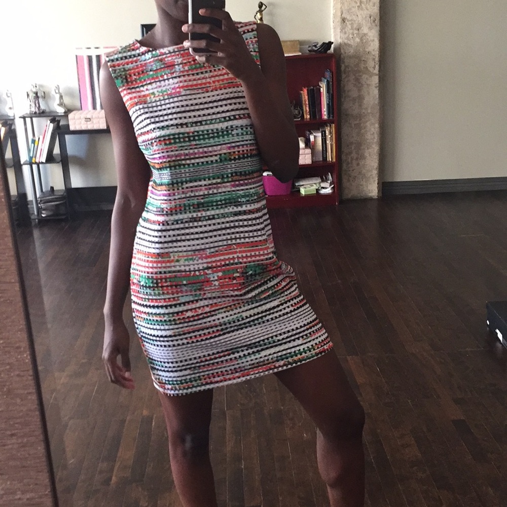 Carmen Marc Valvo Midi Dress