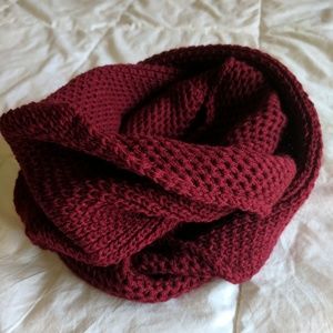Maroon Infinity Scarf