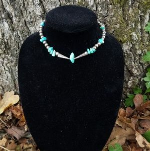 💥SOLD💥Vintage Navajo Pearl Nugget Choker