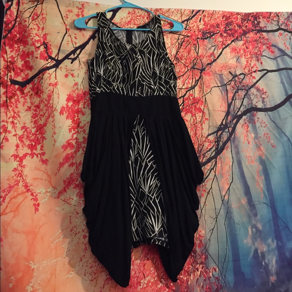 Cute print "flower form" dress