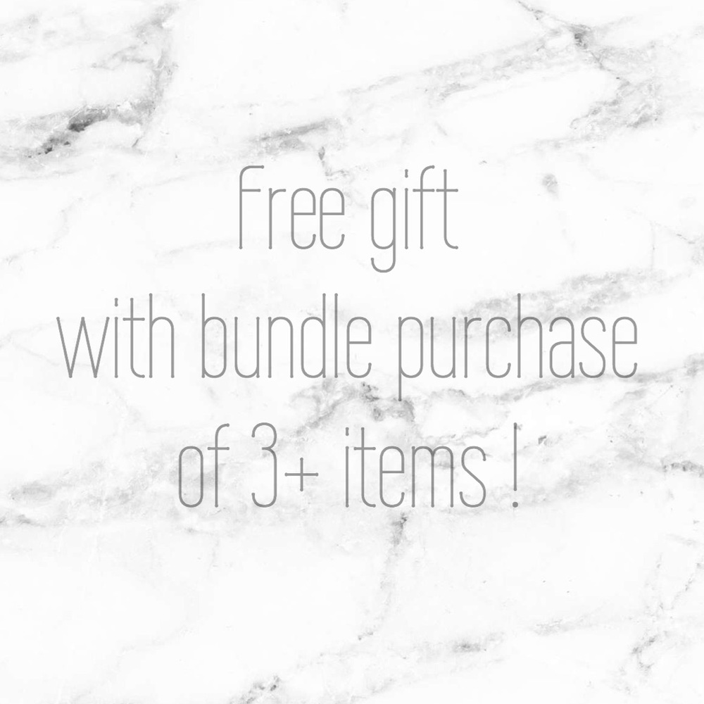 • FREE GIFT W/ PURCHASE! •