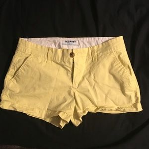 Yellow Shorts