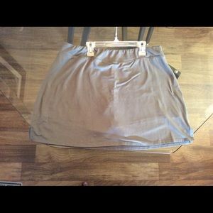 Supersoft Gray Tennis/Golf Skirt (w/shorts)