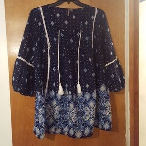 NWOT New Directions flowy top