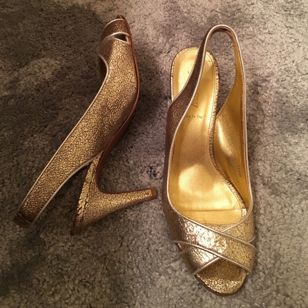 J.Crew kitten heal open toe slides