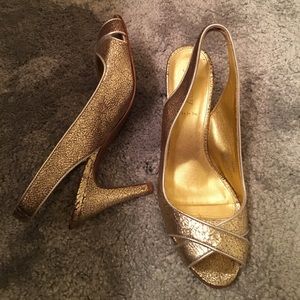 J.Crew kitten heal open toe slides