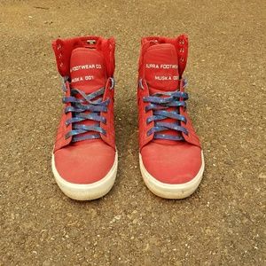 Supra muska 001 canvas skytops, mens'