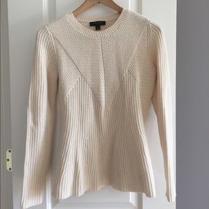 Cream Ann Taylor Sweater