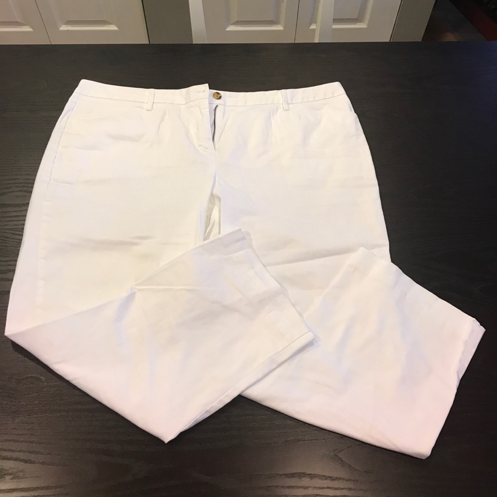 Lands" End Cropped Pants