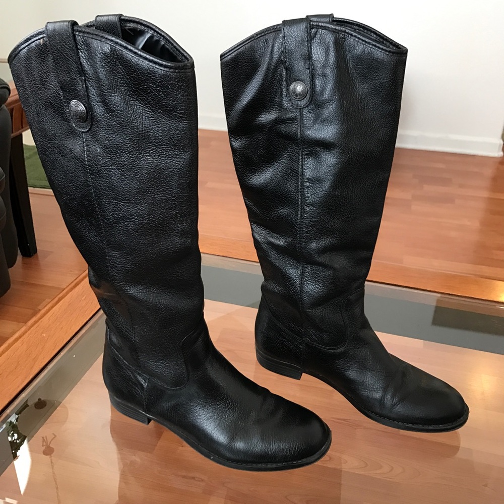 Merona Genuine Leather Pull On Boots