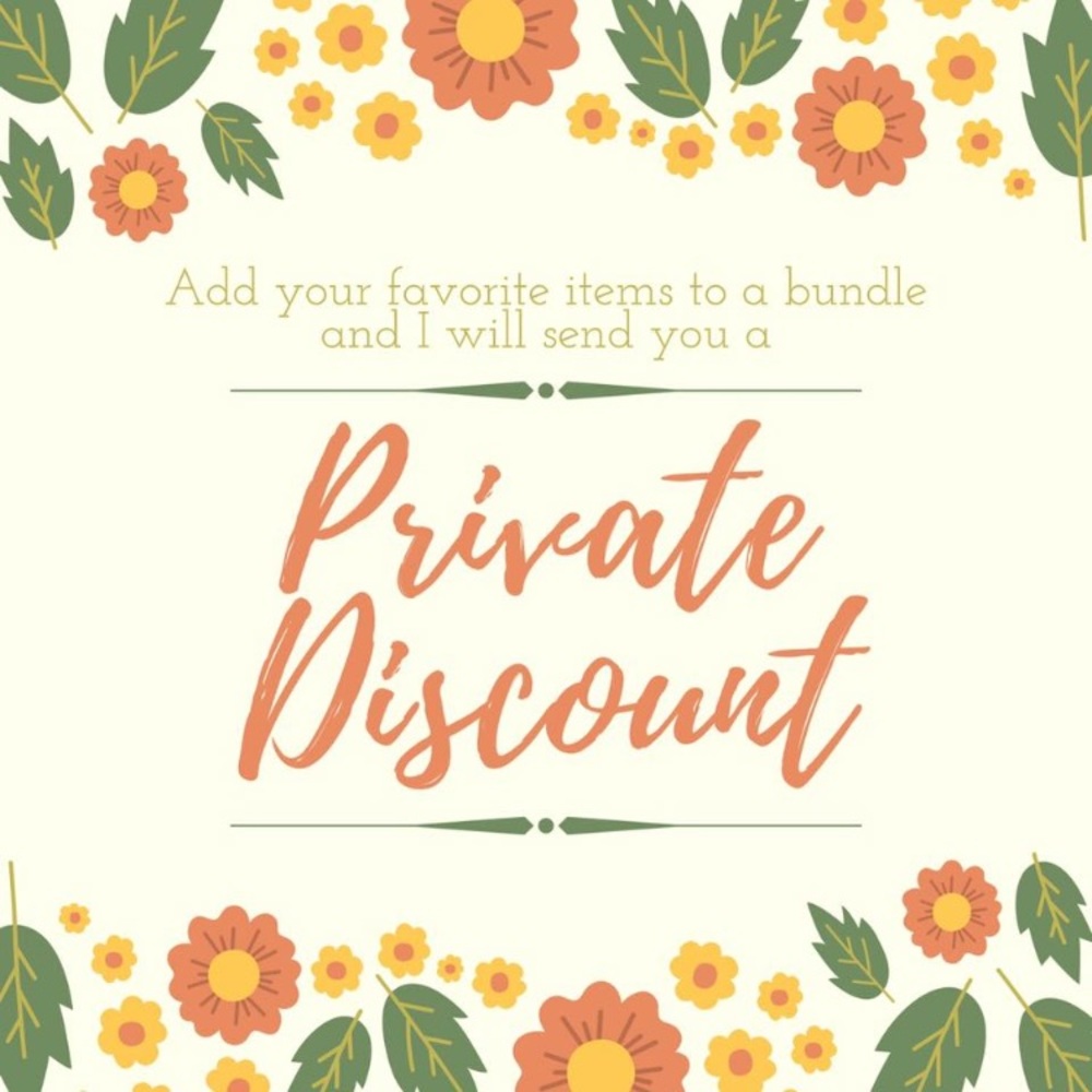 Bundle for a private discount!