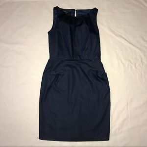 Blue Dress with Pockets