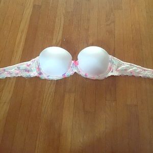 Light Pink Lace VS Strapless bra!