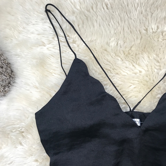 Free People Intimately Black SEXY Tank Top - Picture 3 of 8