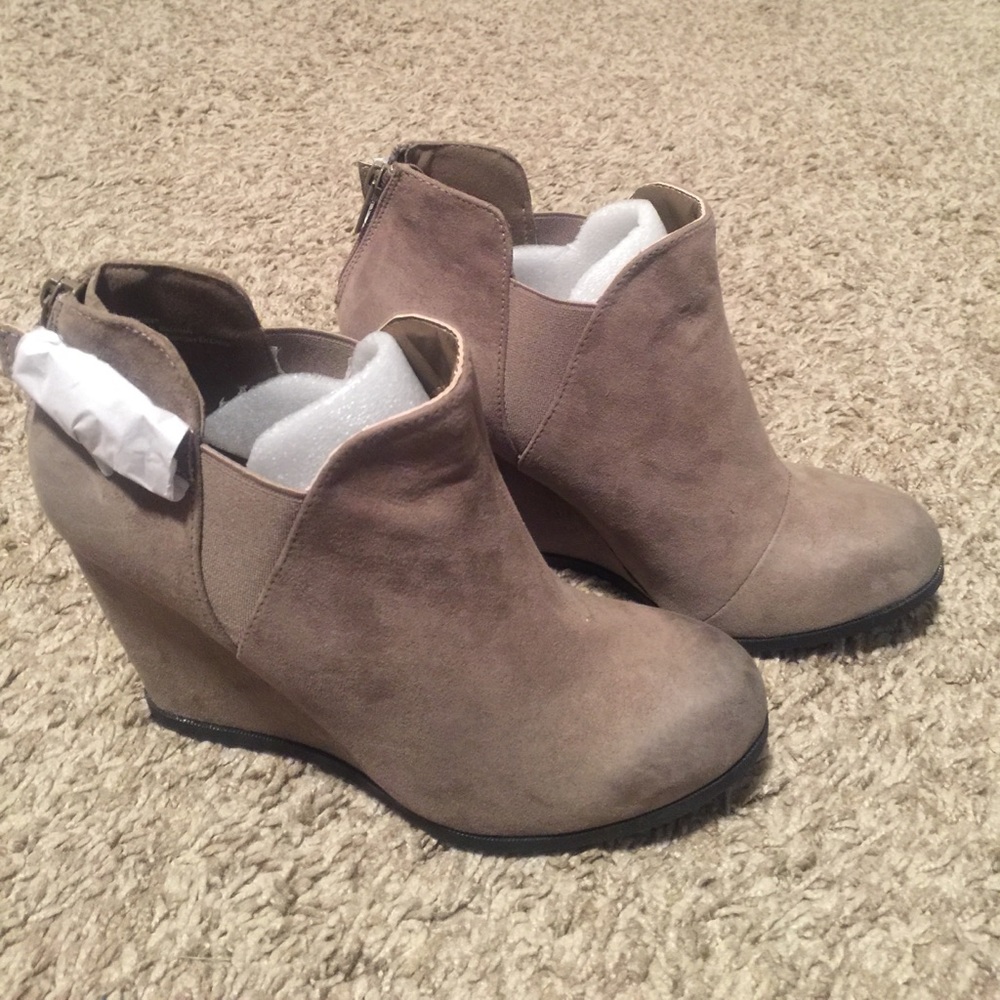 Wedge Ankle Booties