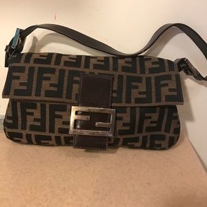 Fendi monogram zucca bag