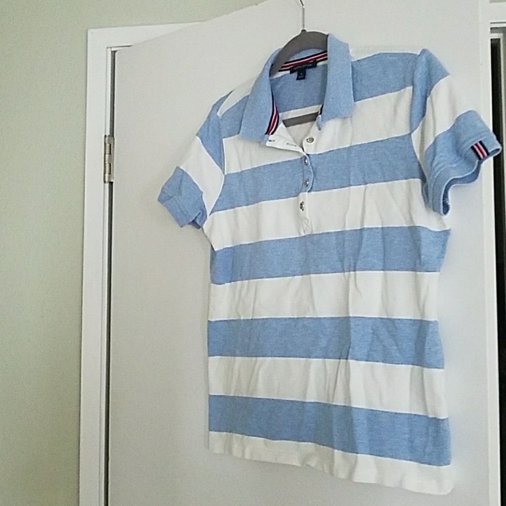Stripe Tommy Hilfiger Polo