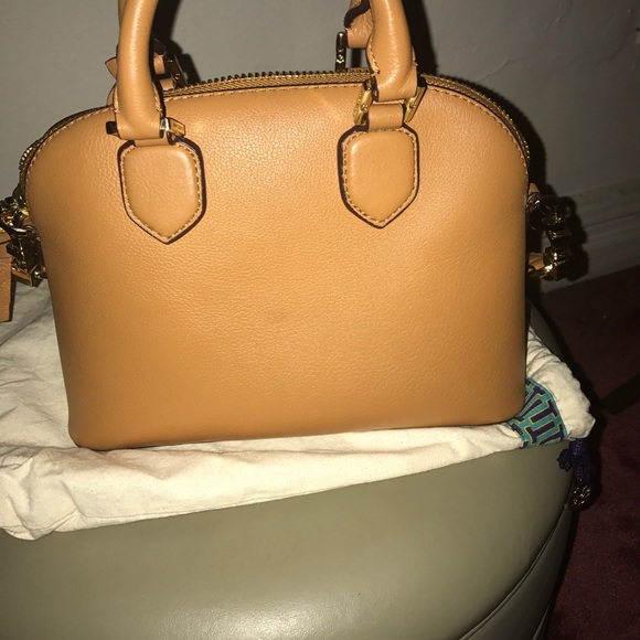 Tory Burch Robinson Pebbled mini Dome satchel - Picture 5 of 7