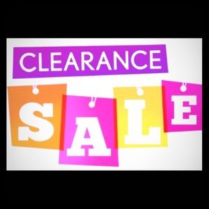 ✨ HUGE CLEARANCE SALE ✨