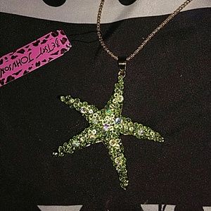 Betsy Johnson Starfish Necklace