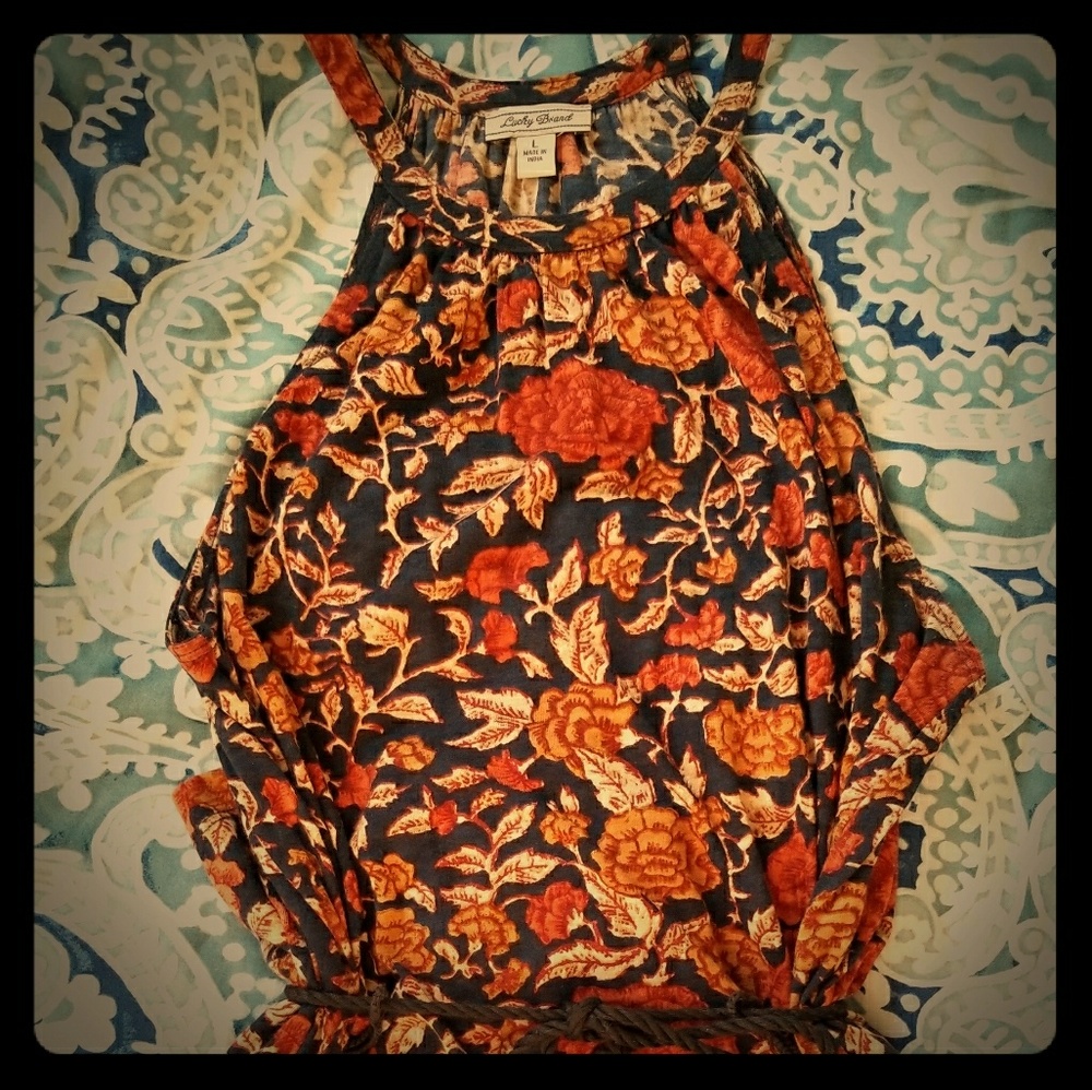 Lucky brand Maxi dress