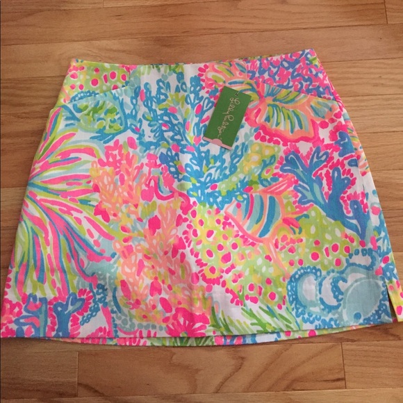 Lilly Pulitzer Pants - NWT LILLY PULITZER size 2 marigold skort