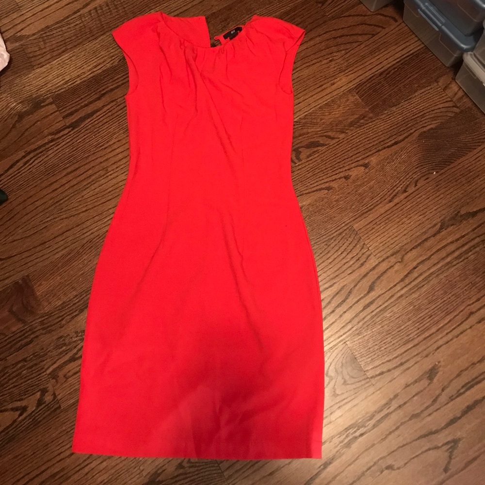 Classic red dress