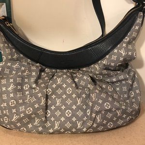 Louis Vuitton blue canvas crossbody