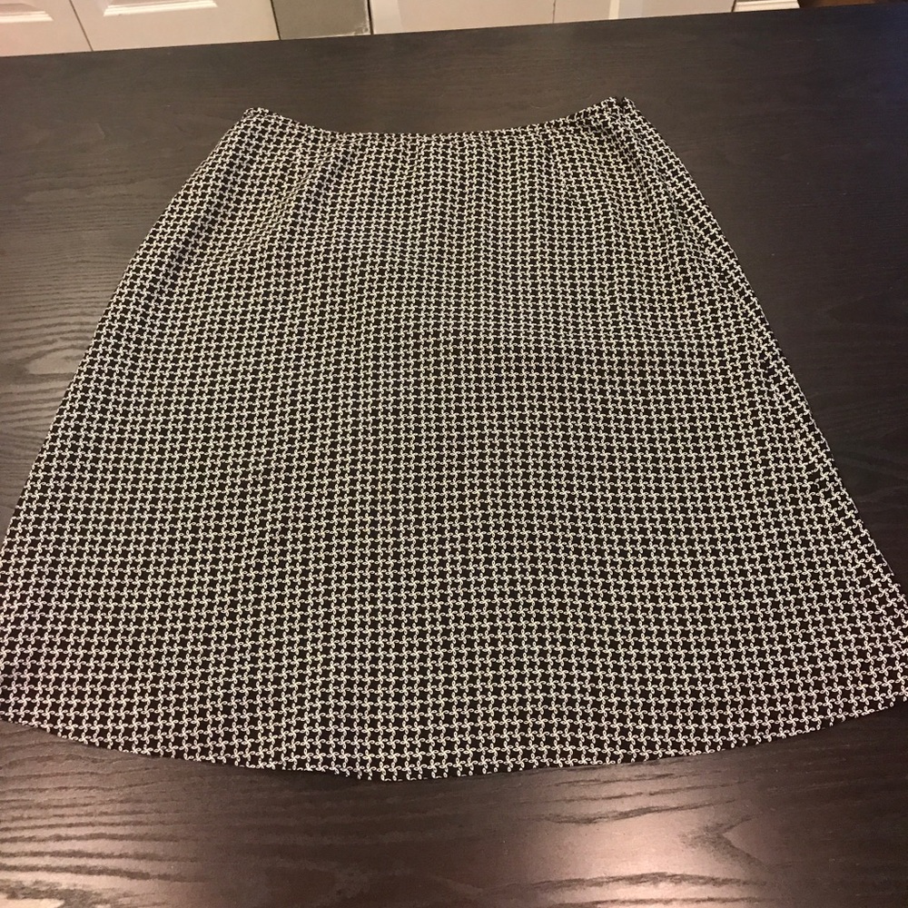 Talbots silk skirt