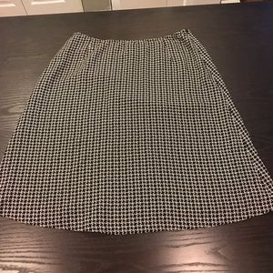 Talbots silk skirt