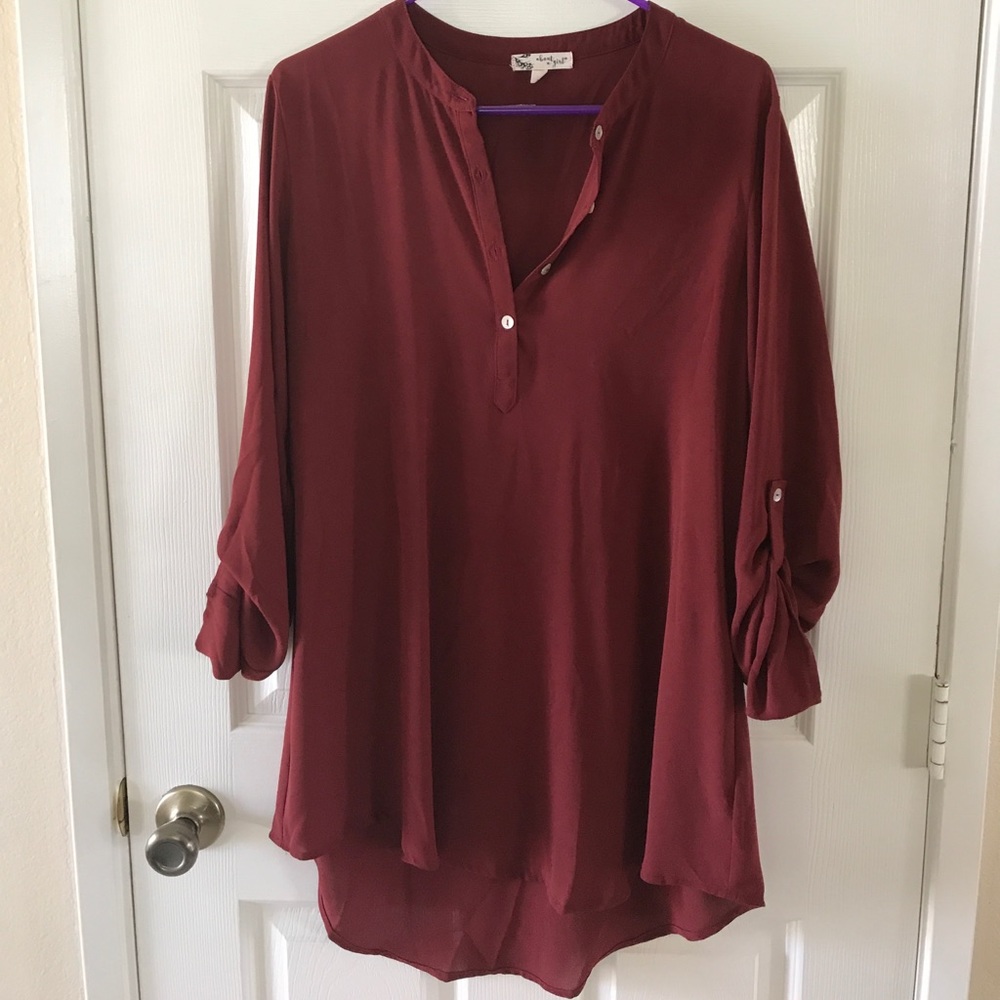 Red tunic