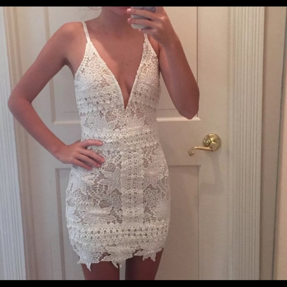 White dress