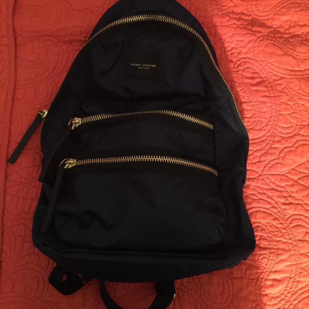 Dark blue Marc Jacobs backpack ..
