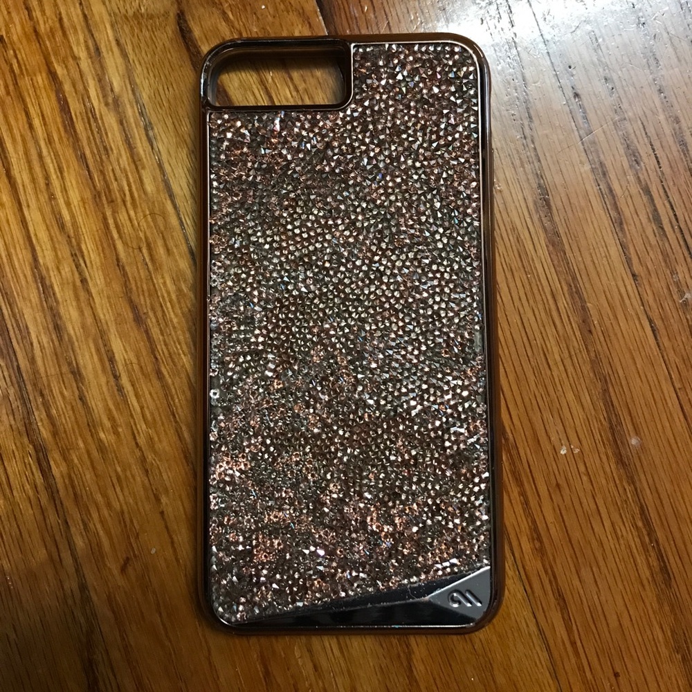 Casemate brilliance tough rose gold iPhone case
