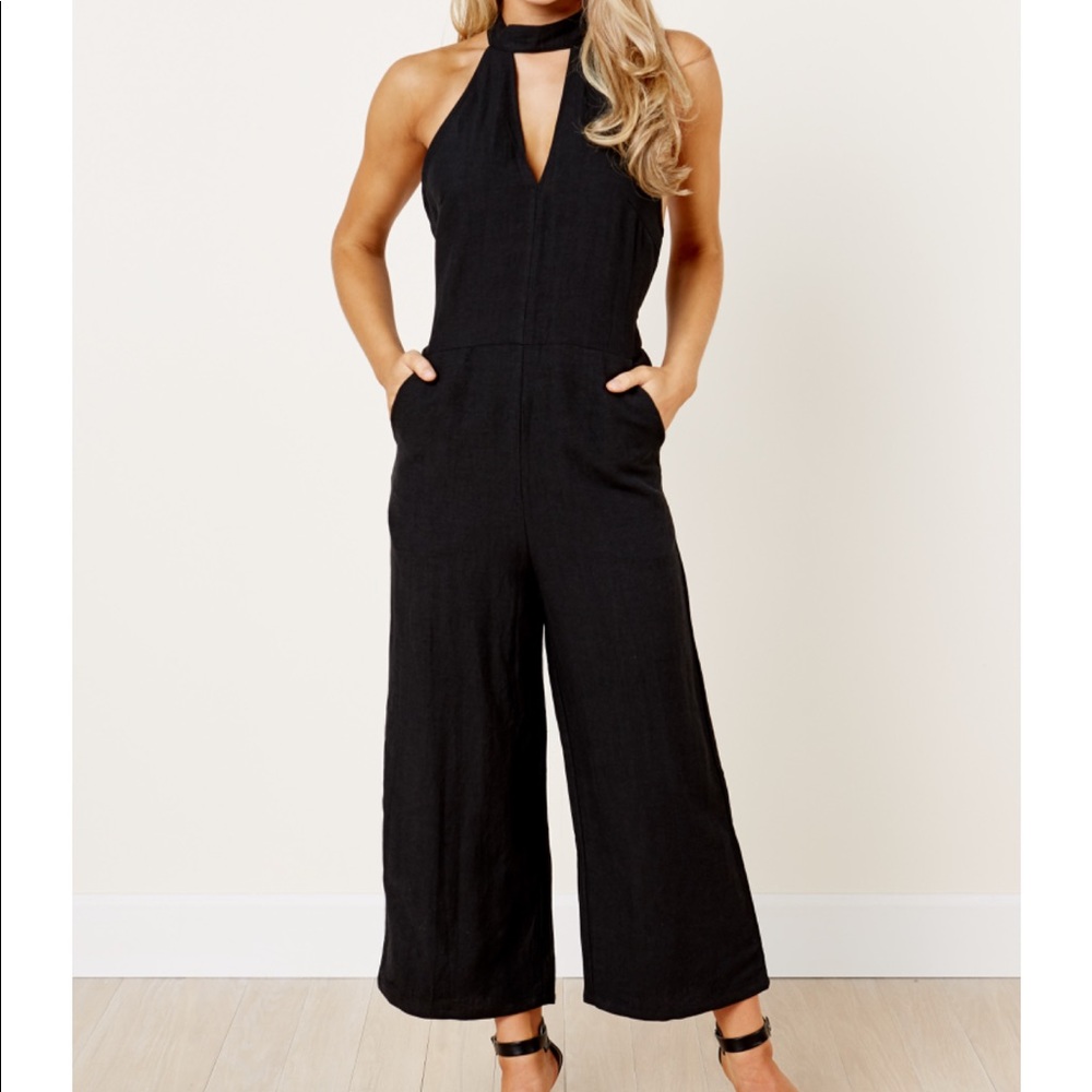 Black jump suit by Mary J