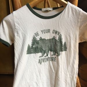 Ringer Graphic Tee Shirt