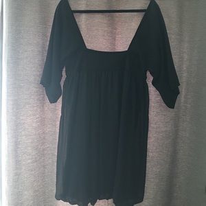 Black cocktail dress