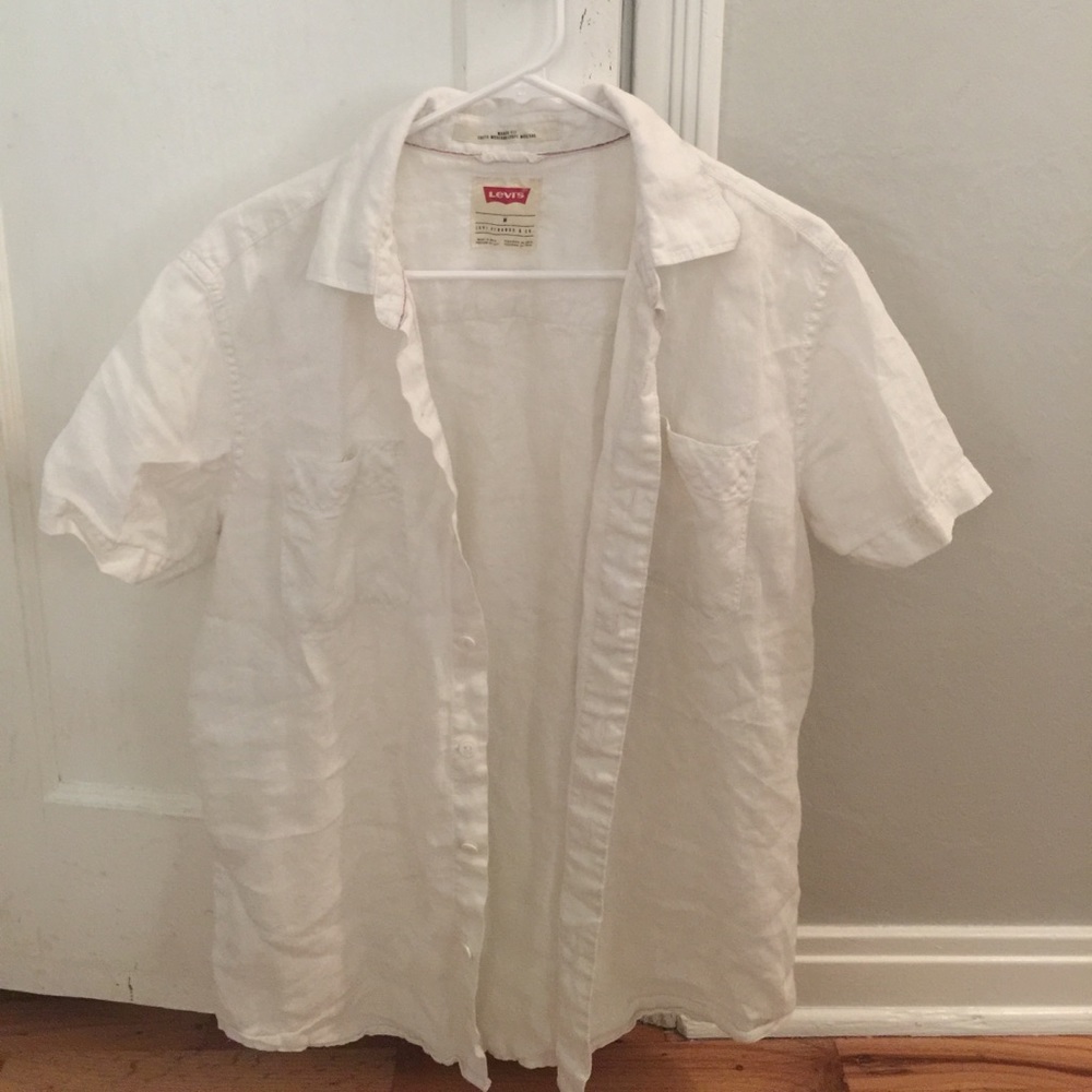 Men's Short Sleeve Levi's Button-Up