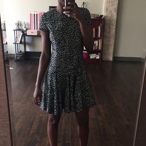 Calvin Klein midi swing dress