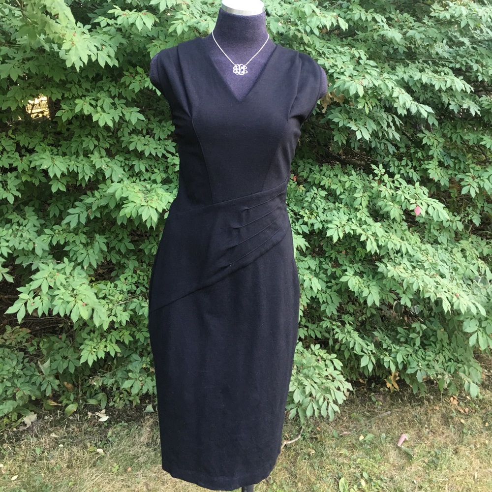 Kenneth Cole Reaction black dress EUC - Picture 1 of 6